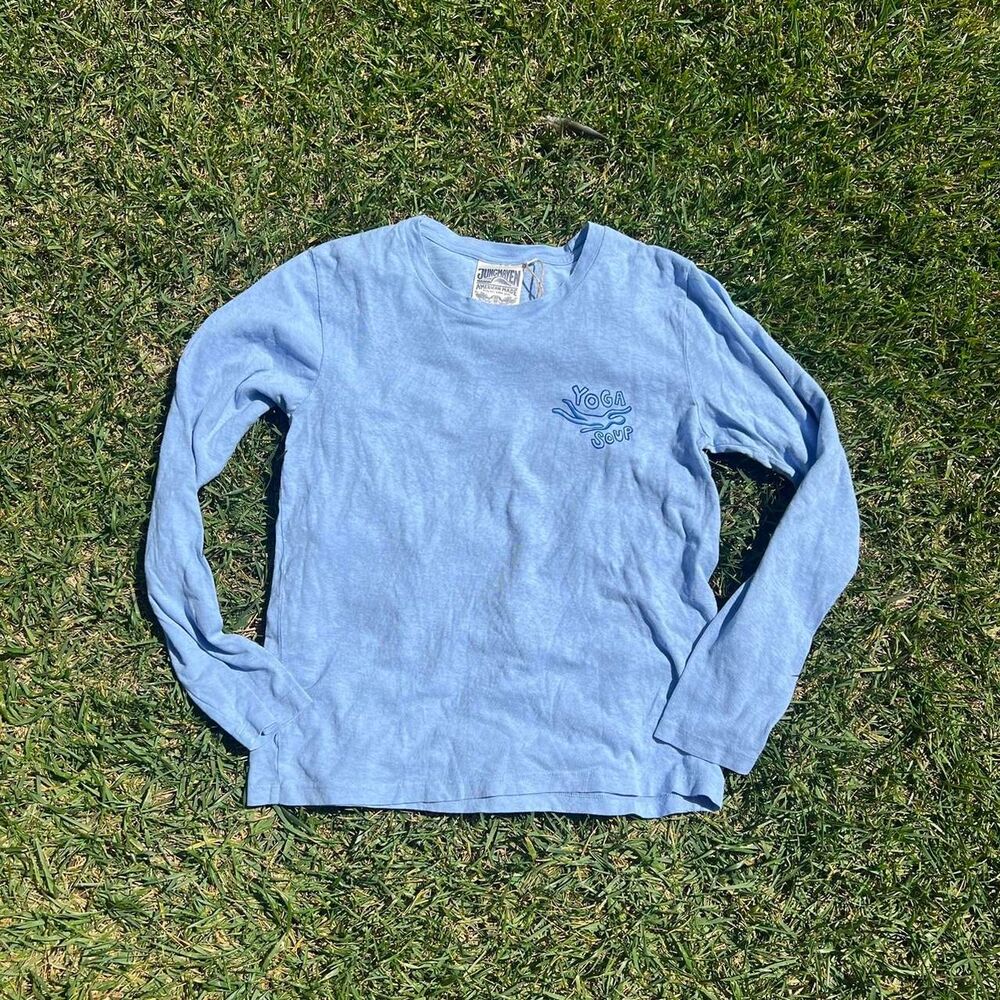 Jungmaven long sleeve tee women’s size S Small yoga soup hemp